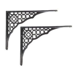 COPY - 2 pieces steel shelf brackets
